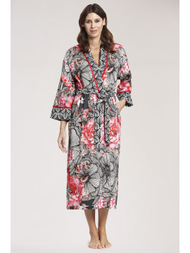 Louis Feraud Leaves Robe